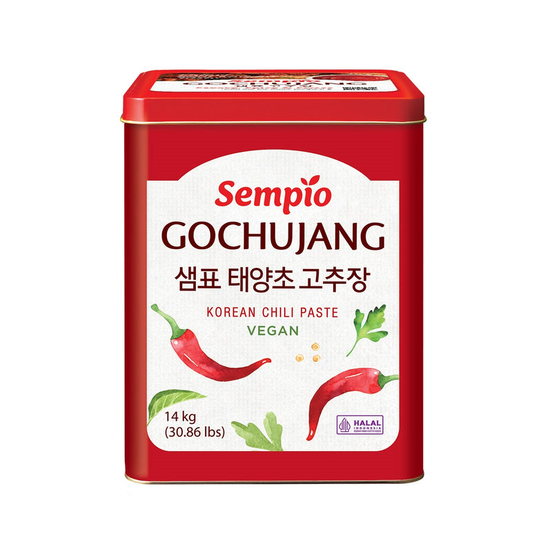 Sempio vegan gochujang Korean chili paste 14kg bulk food service