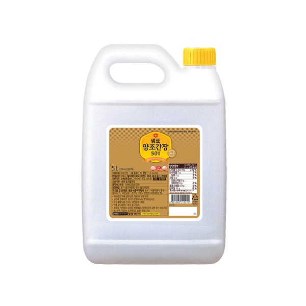 Sempio 501 Korean soy sauce bulk food service size
