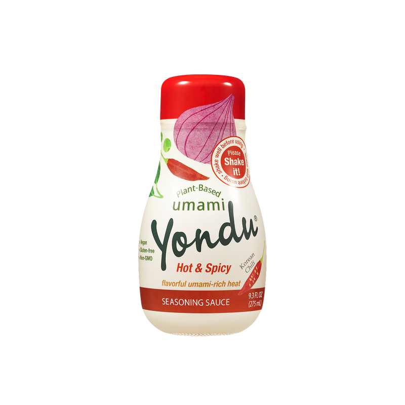 Sempio Yondu hot and spicy plant-based umami sauce vegan